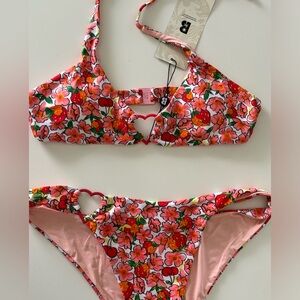NWT BlackBough Strawberry Bikini (M)